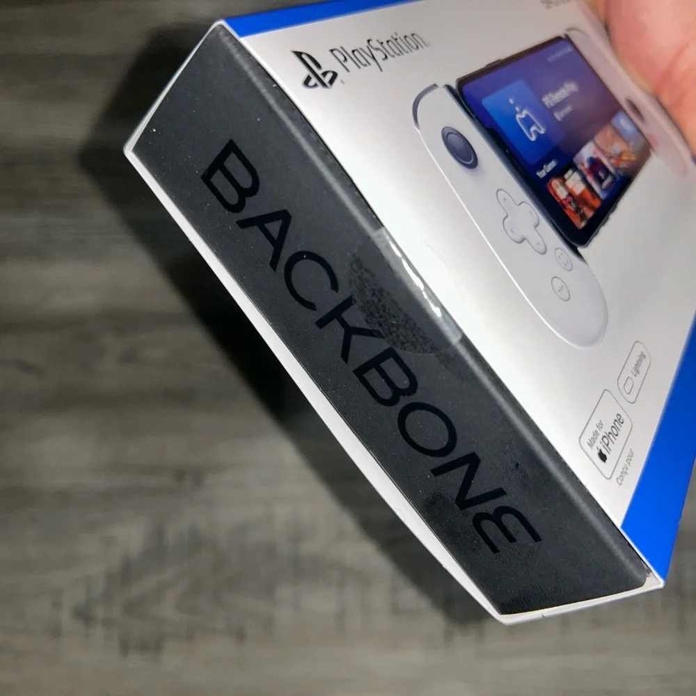 New Playstation backbone one lightning Sony